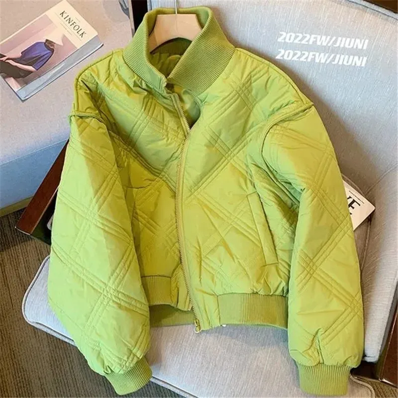 Solid Color Cotton-Padded Jacket Women Clothes Winter Parkas Korean Casual Thick Warm Coat Female Loose Short Outerwear H3137
Solid Color Cotton-Padded Jacket Women Clothes Winter Parkas Korean Casual Thick Warm Coat Female Loose Short Outerwear H3137
