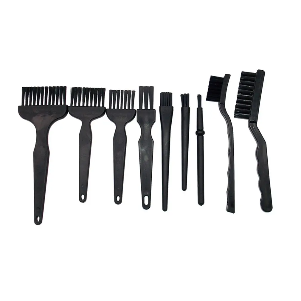 Anti-static Brush Components Repair Mainboard Cleaning Dust Brush Nine-piece Straight Handle Brush Hard Brush
Anti-static Brush Components Repair Mainboard Cleaning Dust Brush Nine-piece Straight Handle Brush Hard Brush
