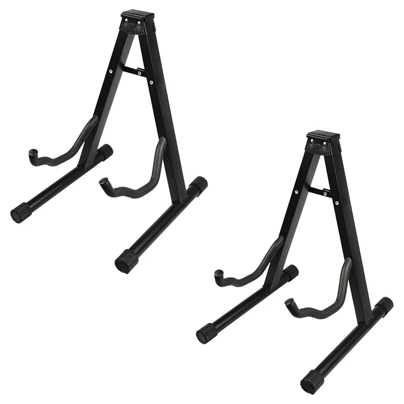 2 Pcs Universal Assembled Black Frame Stand Guitar Stand For Most Guitars Acoustic Electric Guitar
2 Pcs Universal Assembled Black Frame Stand Guitar Stand For Most Guitars Acoustic Electric Guitar