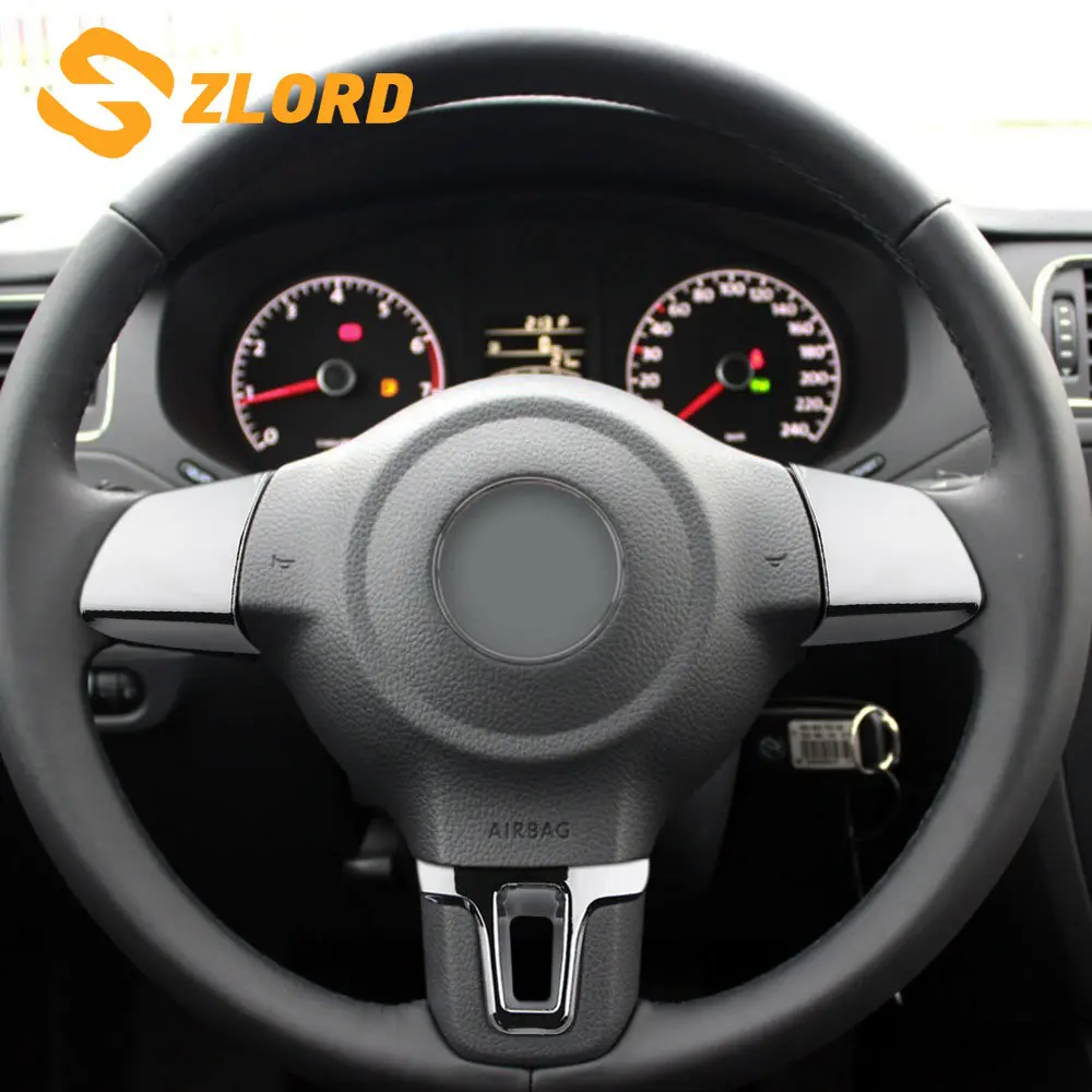 3 шт./компл. наклейки для салона автомобиля, подходят для Volkswagen VW Tiguan 2011 - 2015 Touran Passat 2011 - 2015 хромированная отделка рулевого колеса из АБС-пласт...
3 шт./компл. наклейки для салона автомобиля, подходят для Volkswagen VW Tiguan 2011 - 2015 Touran Passat 2011 - 2015 хромированная отделка рулевого колеса из АБС-пласт...