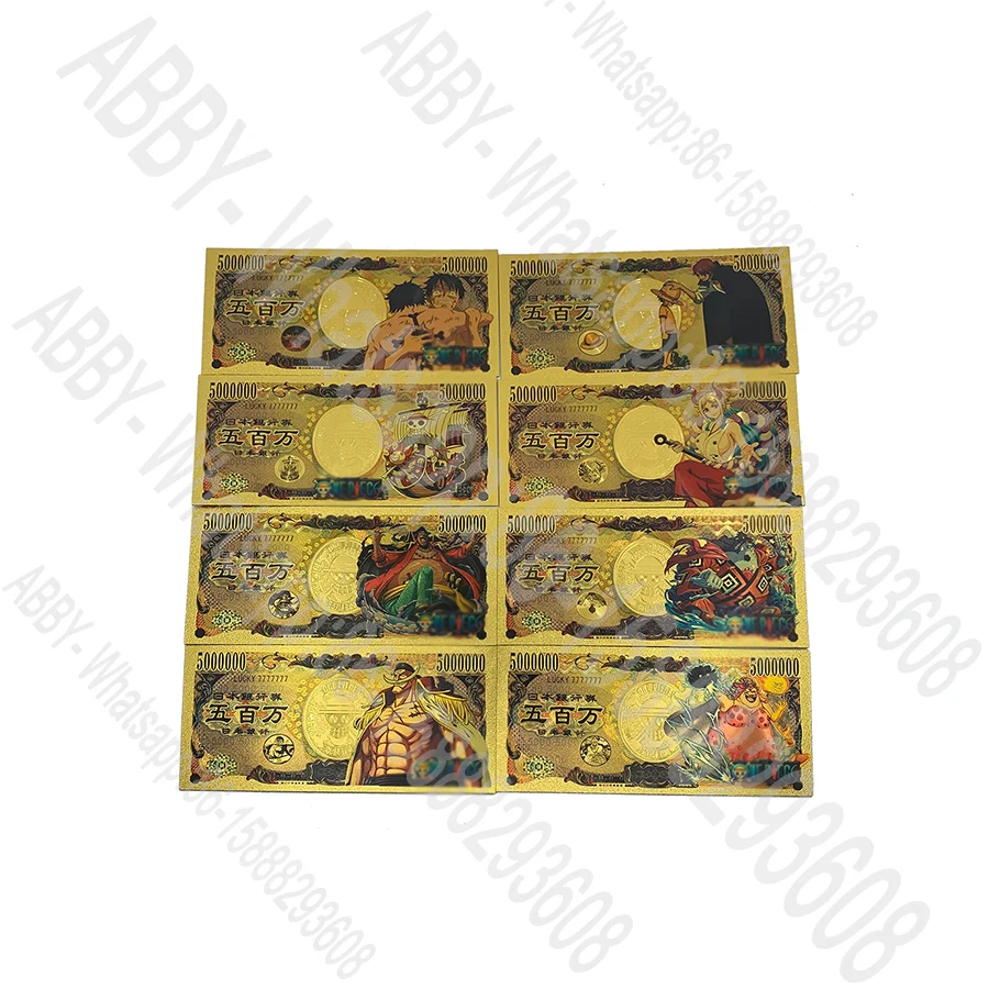 Customized 8 models Anime One ps gold toy cards Manga figure collectibles Cartoon show promotion tickets golden bankntoes gifts
Customized 8 models Anime One ps gold toy cards Manga figure collectibles Cartoon show promotion tickets golden bankntoes gifts