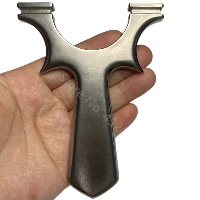 High-end TTF Titanium Alloy Slingshot High Precision Outdoor Large Power Flat Leather Hunting Launch Slingshot
High-end TTF Titanium Alloy Slingshot High Precision Outdoor Large Power Flat Leather Hunting Launch Slingshot