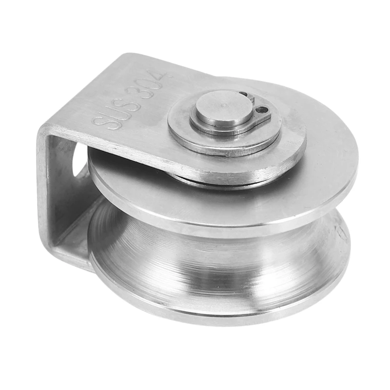 8X 2 Inch Roller Wheel Bearings U Groove Pulley Wheels Detachable Heavy Duty Grooved Wheel For Material Handling
8X 2 Inch Roller Wheel Bearings U Groove Pulley Wheels Detachable Heavy Duty Grooved Wheel For Material Handling