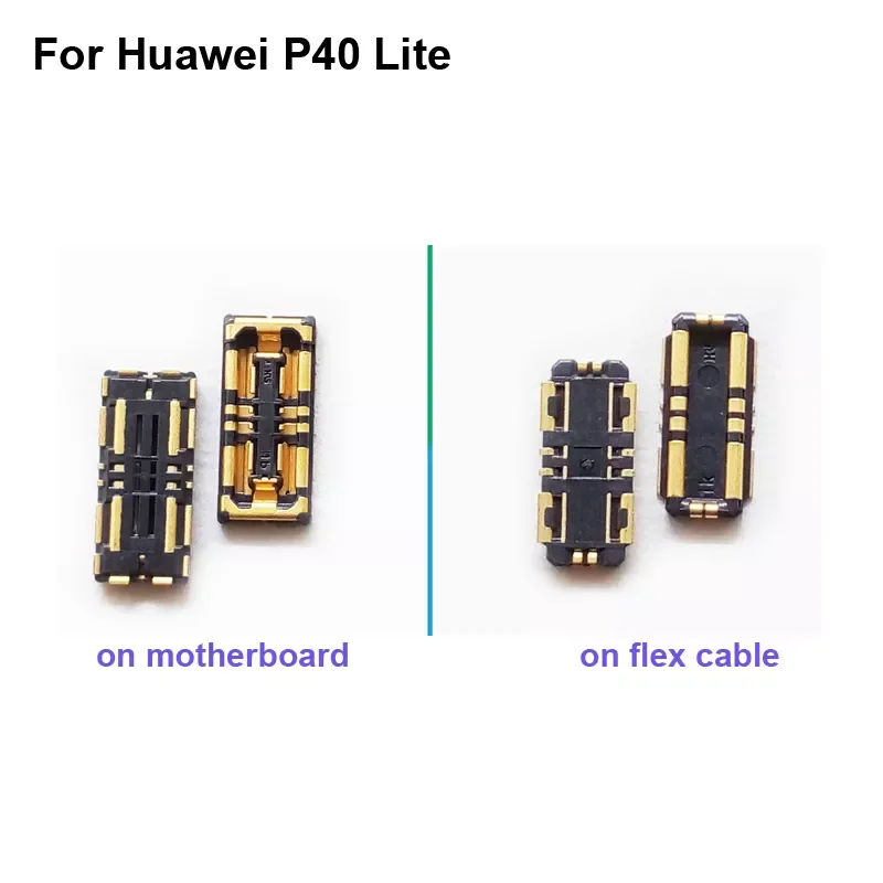2PCS Inner FPC Connector Battery Holder Clip Contact For Huawei P40 Lite logic on motherboard mainboard on flex cable P 40 Lite
2PCS Inner FPC Connector Battery Holder Clip Contact For Huawei P40 Lite logic on motherboard mainboard on flex cable P 40 Lite