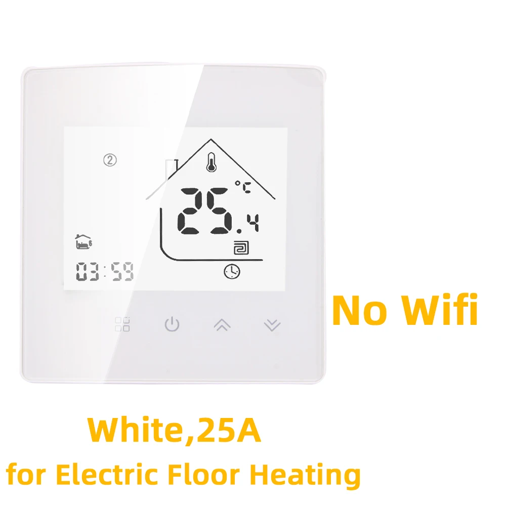 Minco Heat Черный/Белый Зеркальный Термостат Wi-Fi Tuya Zigbee 3A/16A/25A Контроллер температуры пол/Водный/Газовый Котел
Minco Heat Черный/Белый Зеркальный Термостат Wi-Fi Tuya Zigbee 3A/16A/25A Контроллер температуры пол/Водный/Газовый Котел