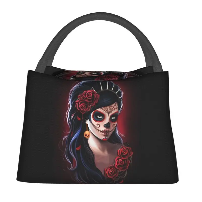 Mexican Sugar Skull Floral Girl Lunch Box for Day Of The Dead Cooler Thermal Food Insulated Lunch Bag Travel Pinic Container
Mexican Sugar Skull Floral Girl Lunch Box for Day Of The Dead Cooler Thermal Food Insulated Lunch Bag Travel Pinic Container