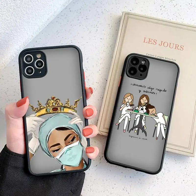 Doctor Nurse Medical Medicine Phone Case matte transparent For iphone 14 11 12 13 plus mini x xs xr pro max
Doctor Nurse Medical Medicine Phone Case matte transparent For iphone 14 11 12 13 plus mini x xs xr pro max