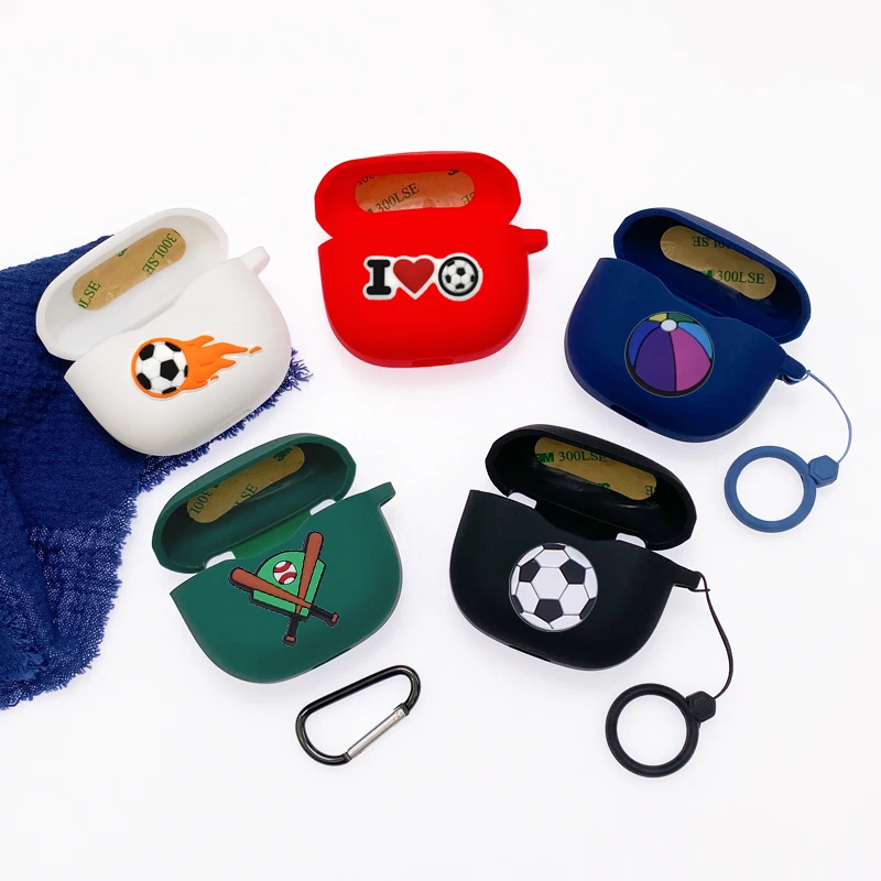 cartoon ball case For SoundPEATS Air3-Deluxe case full edge Protect Case Football / Basketball silicone Earphone Cover
cartoon ball case For SoundPEATS Air3-Deluxe case full edge Protect Case Football / Basketball silicone Earphone Cover