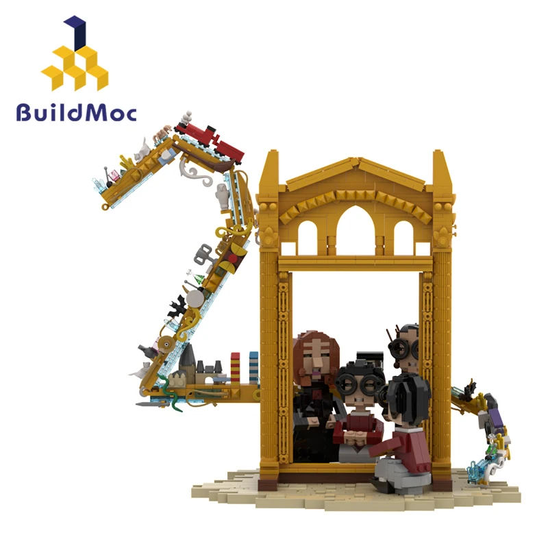 MOC Harry 20th Anniversary Time Back Magic Mirror Building Block Kit Magic School Bricks Model DIY Kid Puzzle Toy Birthday Gift
MOC Harry 20th Anniversary Time Back Magic Mirror Building Block Kit Magic School Bricks Model DIY Kid Puzzle Toy Birthday Gift
