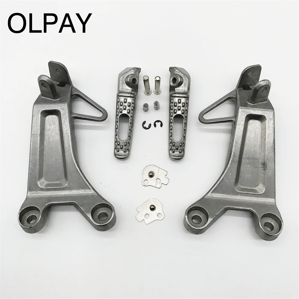 Motorcycle Rear Footpegs Foot pegs Footrest Pedals Bracket For Honda CBR600RR CBR 600RR 600 RR F5 2003 2004 2003-2004 03 04
Motorcycle Rear Footpegs Foot pegs Footrest Pedals Bracket For Honda CBR600RR CBR 600RR 600 RR F5 2003 2004 2003-2004 03 04
