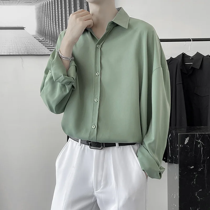 Summer Solid Shirt Men Long Sleeve High Quality Business White Shirts Man Luxury Breathable Masculina Clothes Classic Button Top
Summer Solid Shirt Men Long Sleeve High Quality Business White Shirts Man Luxury Breathable Masculina Clothes Classic Button Top