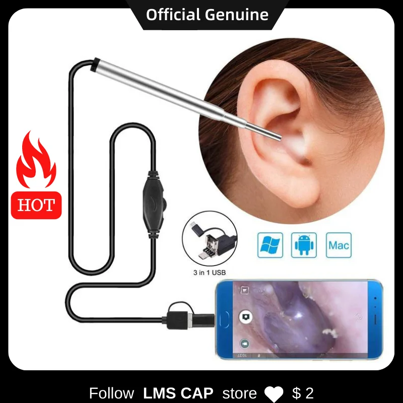LMS CAP 3,9 мм Otoscope USB ушной эндоскоп камера Тип C Ent нос осматривает камеру s Cam для взрослых детей на Android телефон ПК
LMS CAP 3,9 мм Otoscope USB ушной эндоскоп камера Тип C Ent нос осматривает камеру s Cam для взрослых детей на Android телефон ПК