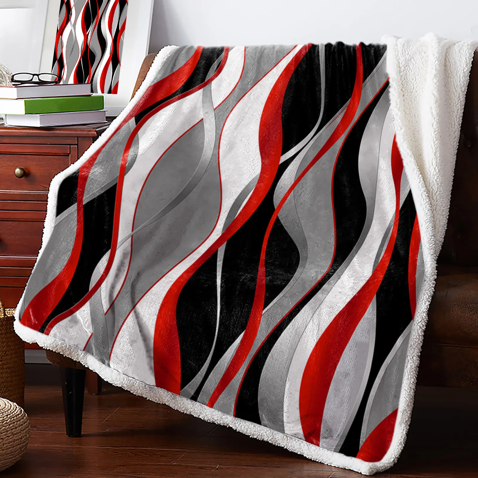Красное зимнее теплое кашемировое одеяло с абстрактной линией градиентного цвета для кровати шерстяные Пледы для офиса покрывало 
Красное зимнее теплое кашемировое одеяло с абстрактной линией градиентного цвета для кровати шерстяные Пледы для офиса покрывало