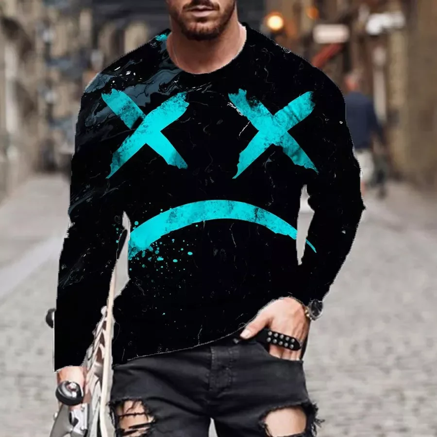 NEW IN new European and American summer hip-hop men's 3D t-shirt new cartoon printing bee long-sleeved casual fashion sports
NEW IN new European and American summer hip-hop men's 3D t-shirt new cartoon printing bee long-sleeved casual fashion sports