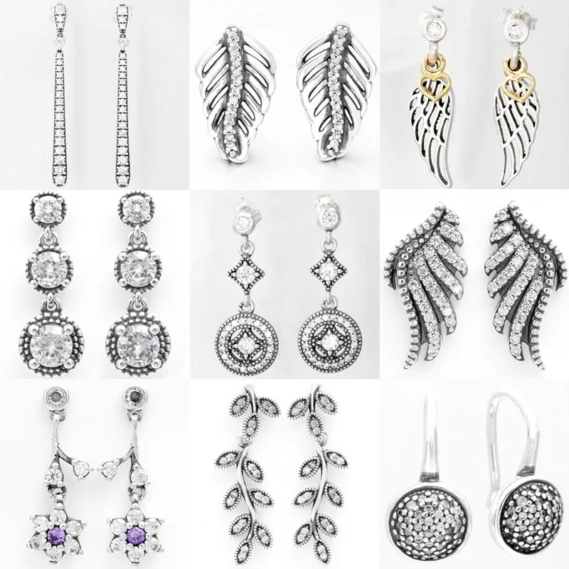 Серьги женские из серебра 925 пробы с изысканными перьями
Серьги женские из серебра 925 пробы с изысканными перьями