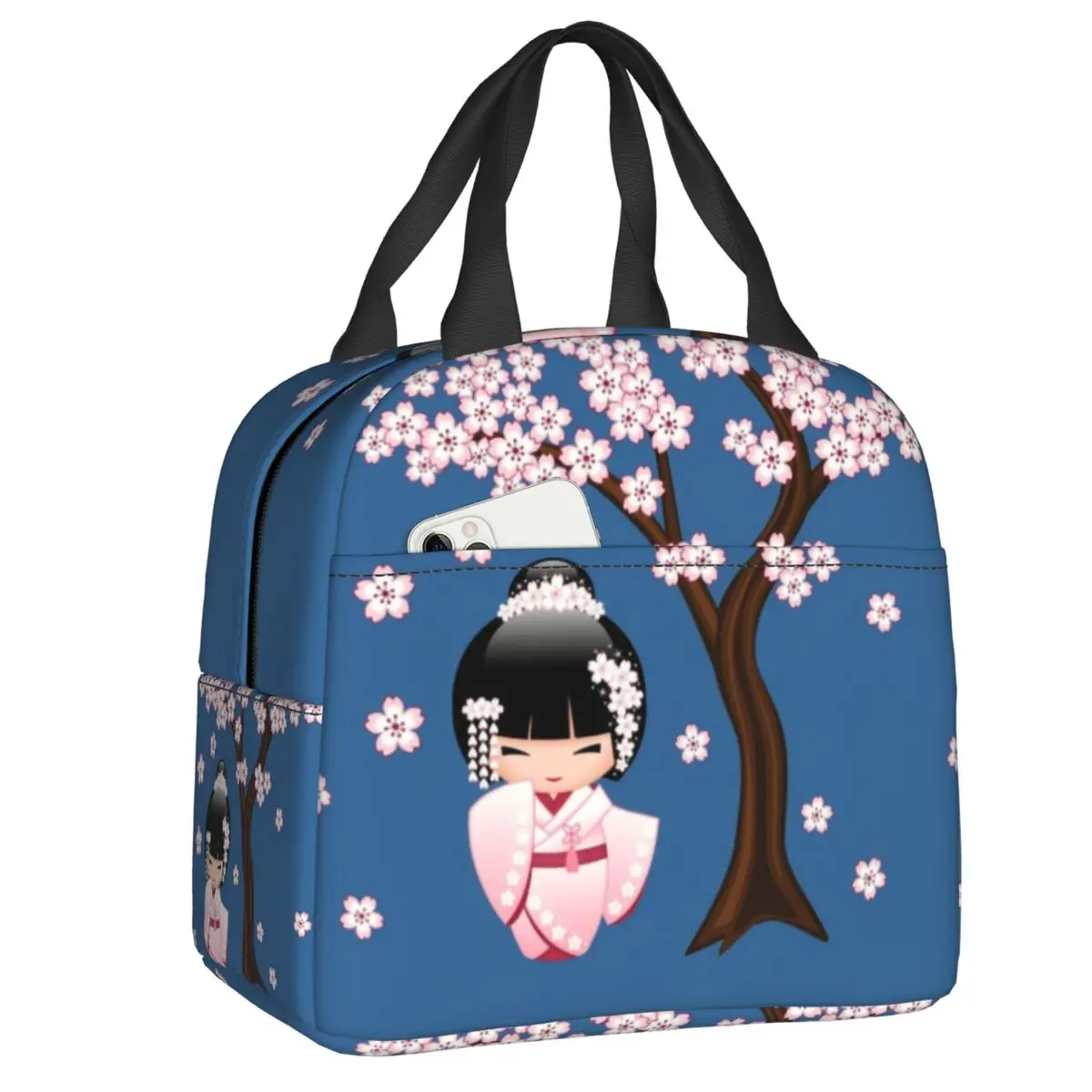 Japanese Bride Kokeshi Doll Thermal Insulated Lunch Bag Women Comic Works Portable Lunch Tote Picnic Multifunction Food Box
Japanese Bride Kokeshi Doll Thermal Insulated Lunch Bag Women Comic Works Portable Lunch Tote Picnic Multifunction Food Box