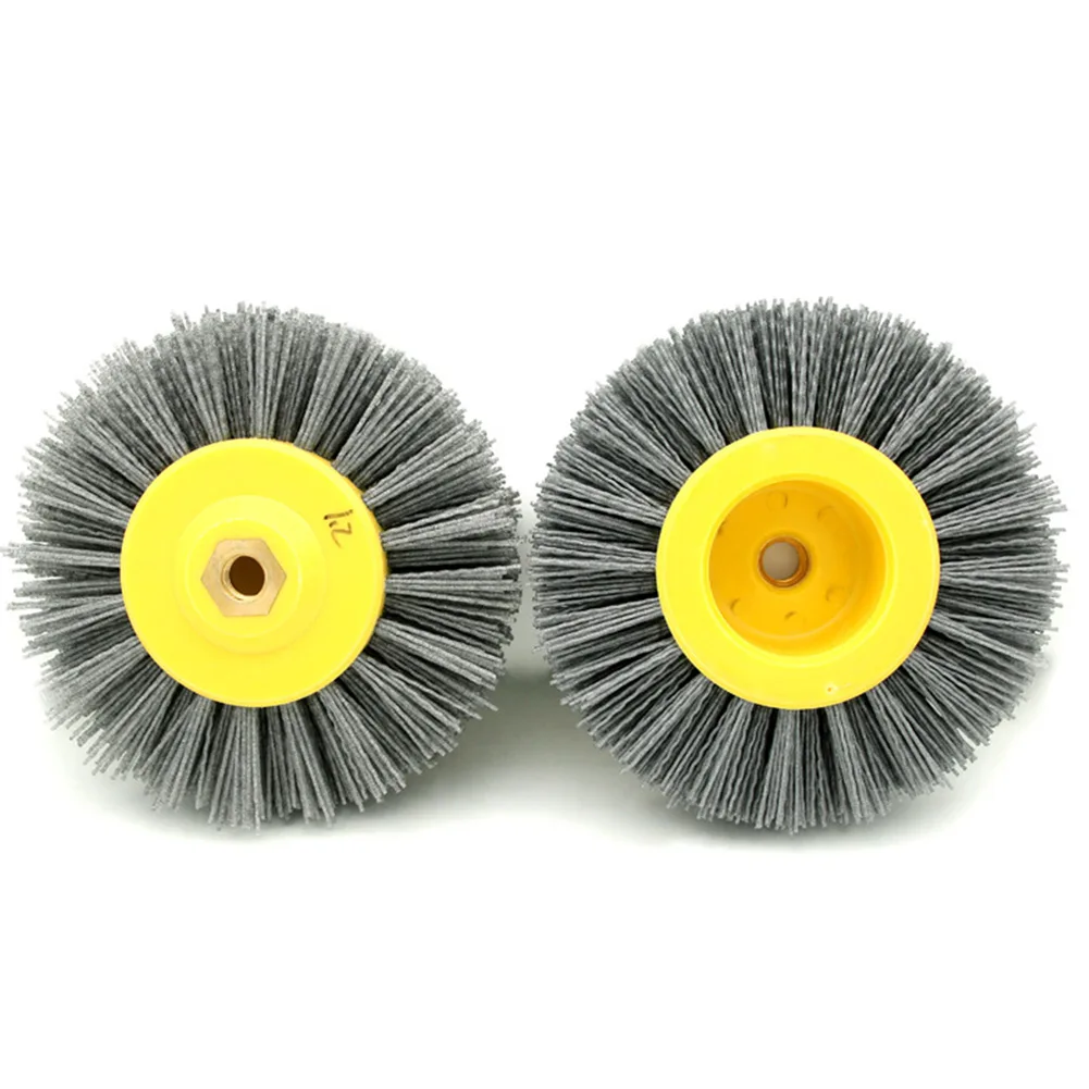 150x50mm X M14 Nylon Abrasive Wire Polishing Brush Plastic Cover Wheel Grinding Brush For Wood Metal Grinding Deburring
150x50mm X M14 Nylon Abrasive Wire Polishing Brush Plastic Cover Wheel Grinding Brush For Wood Metal Grinding Deburring