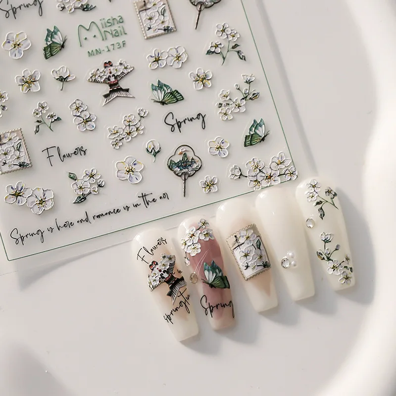 5 Sheets/Bag 3D Laser Relief Heart Letter Nail Sticker Nail Art Deco Flower Star Nail Accessories Decal Stickers Nail Supplies
5 Sheets/Bag 3D Laser Relief Heart Letter Nail Sticker Nail Art Deco Flower Star Nail Accessories Decal Stickers Nail Supplies