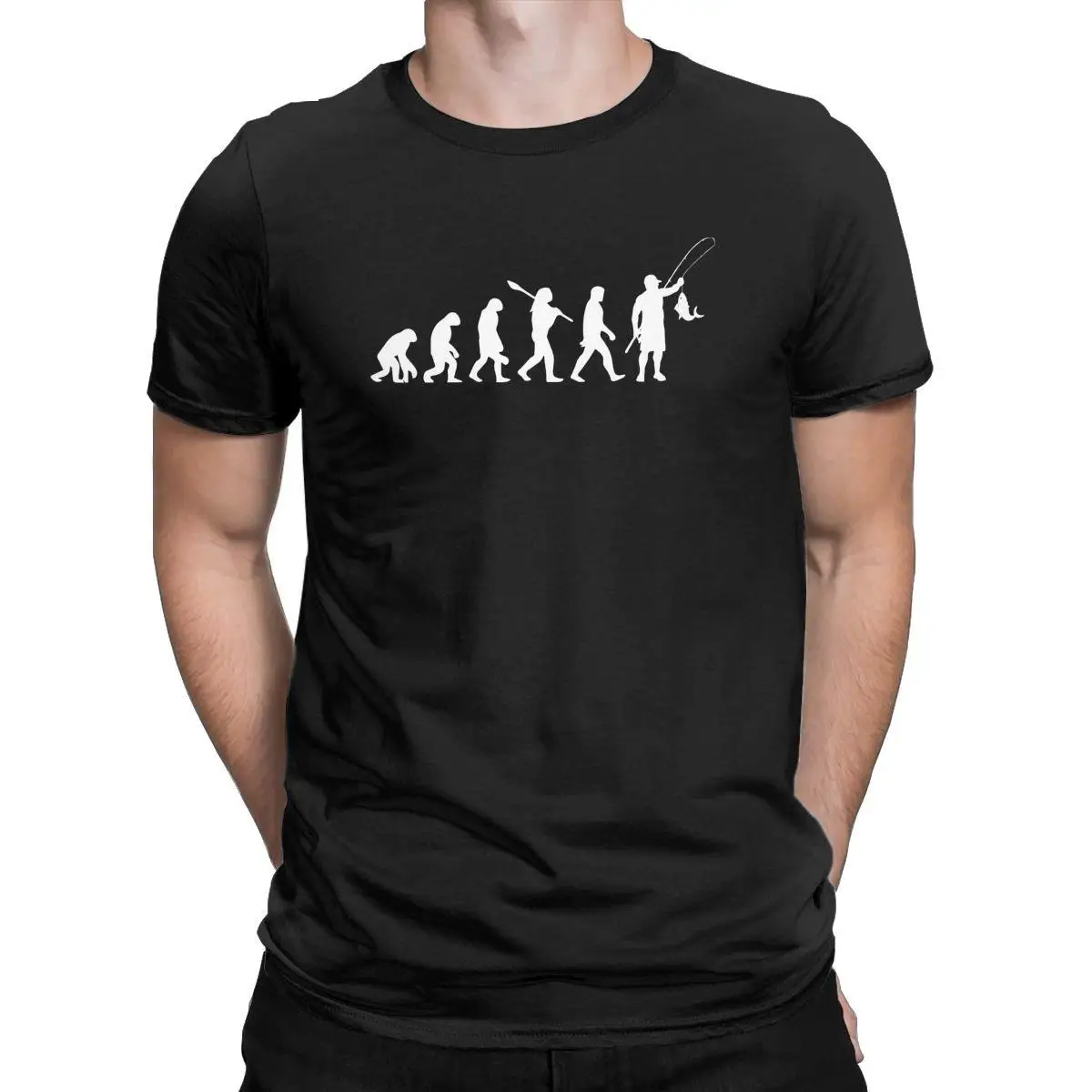 Fashion Funny Evolution Fish T-Shirts for Men Round Neck 100% Cotton T Shirt Darwin Short Sleeve Tees Gift Idea Clothes
Fashion Funny Evolution Fish T-Shirts for Men Round Neck 100% Cotton T Shirt Darwin Short Sleeve Tees Gift Idea Clothes