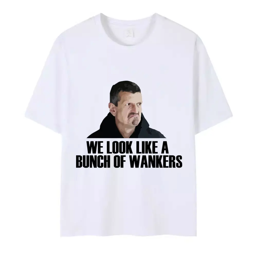 Funny Guenther Steiner Print Classic T Shirts Men Women Street Fashion Short Sleeve T-shirt Summer Casual Pure Cotton T-shirts
Funny Guenther Steiner Print Classic T Shirts Men Women Street Fashion Short Sleeve T-shirt Summer Casual Pure Cotton T-shirts