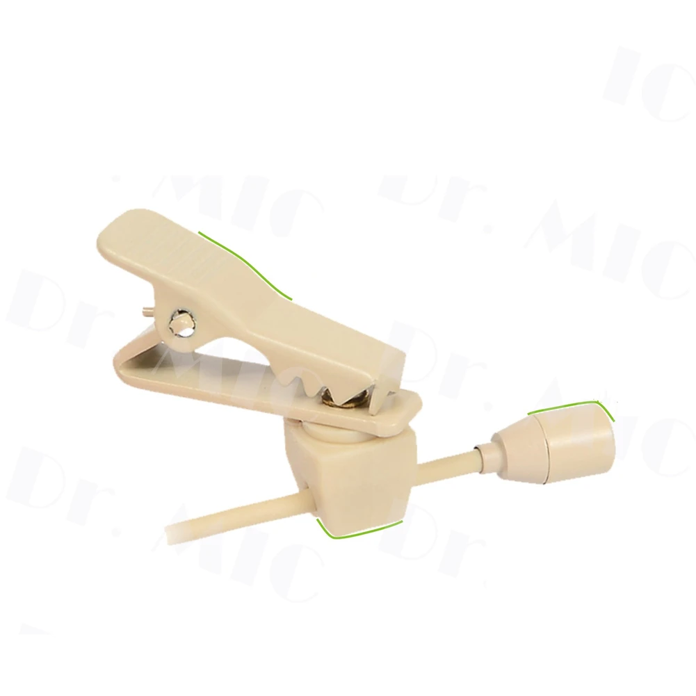 Beige Lavalier Lapel Clip Mic with 35mm 3 Pin 4 Pin XLR Connector for Shure Wireless with Metal Clip and Windscreen
Beige Lavalier Lapel Clip Mic with 35mm 3 Pin 4 Pin XLR Connector for Shure Wireless with Metal Clip and Windscreen