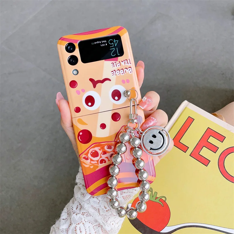 Cartoon Chocolate Fried Chicken Phone Case for Samsung Galaxy Z Flip 3 Z Flip 4 Hard PC Back Cover for ZFlip3 ZFlip4 Case Shell
Cartoon Chocolate Fried Chicken Phone Case for Samsung Galaxy Z Flip 3 Z Flip 4 Hard PC Back Cover for ZFlip3 ZFlip4 Case Shell