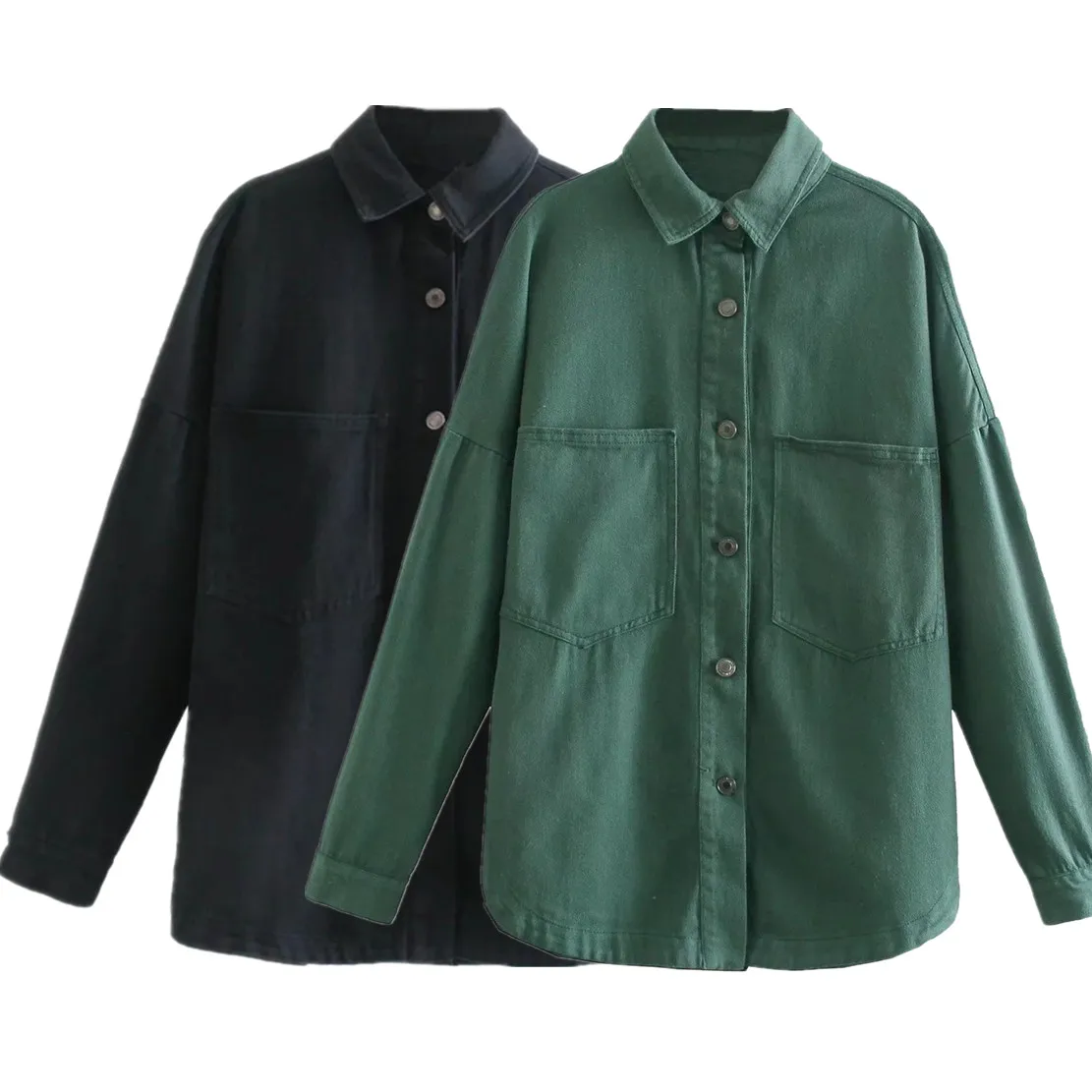 Withered 2022 England Style High Street Boyfriend Cargo Pockets Shirt Casuak Denim Blouse Women Tops
Withered 2022 England Style High Street Boyfriend Cargo Pockets Shirt Casuak Denim Blouse Women Tops