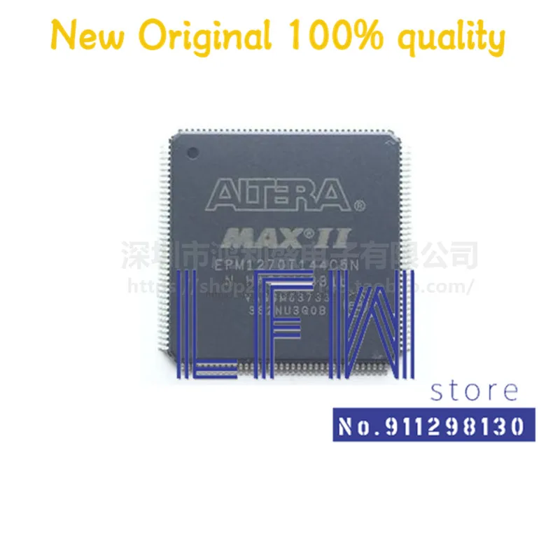 1pcs/lot EPM1270T144C5N EPM1270T144C5 EPM1270T144 TQFP-144 Chipset 100% New&Original In Stock
1pcs/lot EPM1270T144C5N EPM1270T144C5 EPM1270T144 TQFP-144 Chipset 100% New&Original In Stock