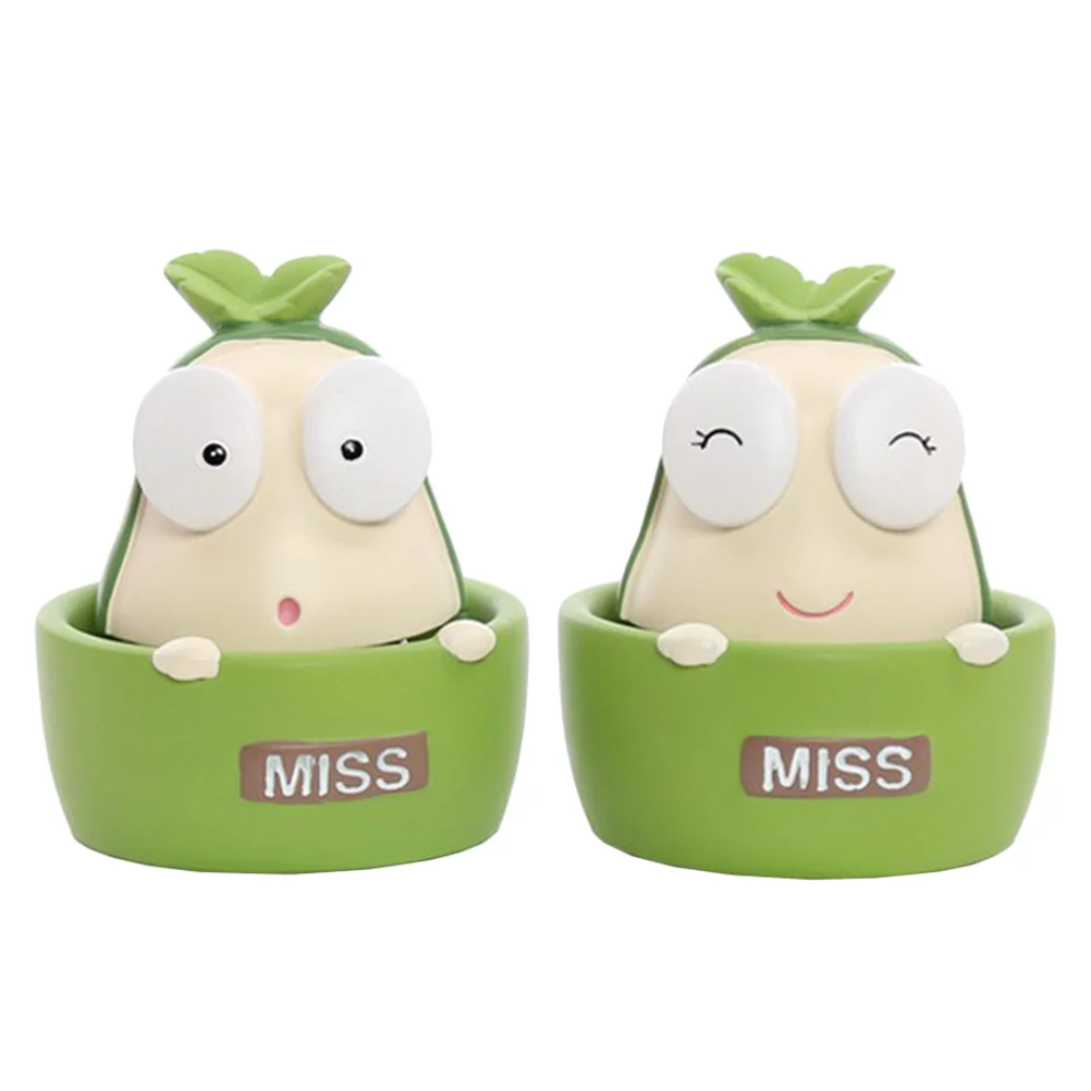 Shaking Headcar Bobbleheads Avocado Ornament Dashboard Desktop Cartoon Bobblehead Fruit Shape Decor Resin Figurine
Shaking Headcar Bobbleheads Avocado Ornament Dashboard Desktop Cartoon Bobblehead Fruit Shape Decor Resin Figurine
