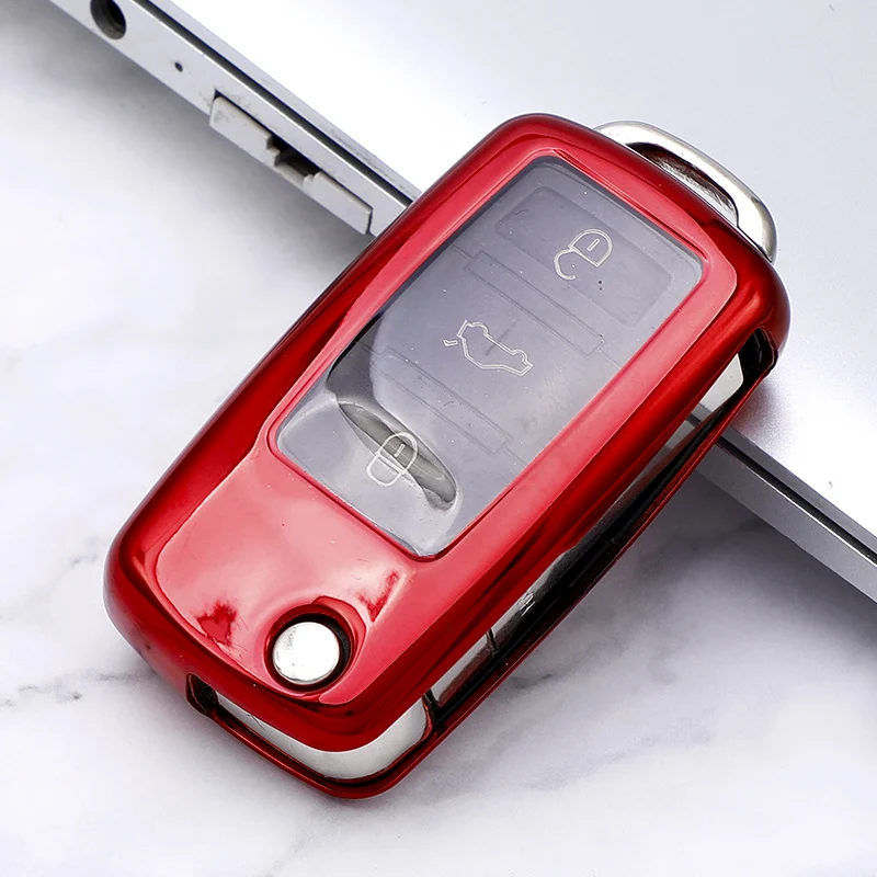 Soft Tpu Folding Remote Car Key Case Fob Holder for VW Polo Jetta Golf MK6 Tiguan Touareg 2 3 4 5 Button Key Case for Volkwagen
Soft Tpu Folding Remote Car Key Case Fob Holder for VW Polo Jetta Golf MK6 Tiguan Touareg 2 3 4 5 Button Key Case for Volkwagen