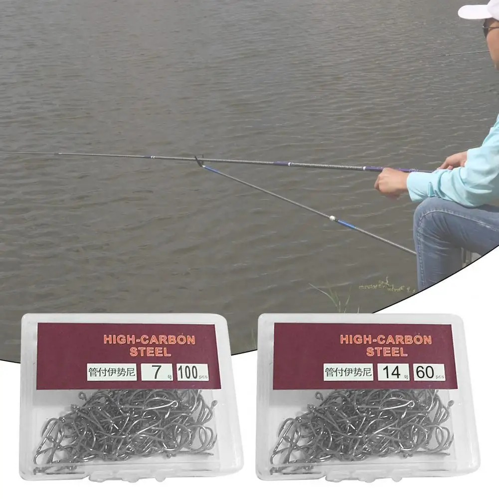 1 Box Fishing J Hooks Durable Long Service Life Fishing Jig Hooks Soft Worm Lure Barbed Hooks for Fishing Fishing Hooks
1 Box Fishing J Hooks Durable Long Service Life Fishing Jig Hooks Soft Worm Lure Barbed Hooks for Fishing Fishing Hooks