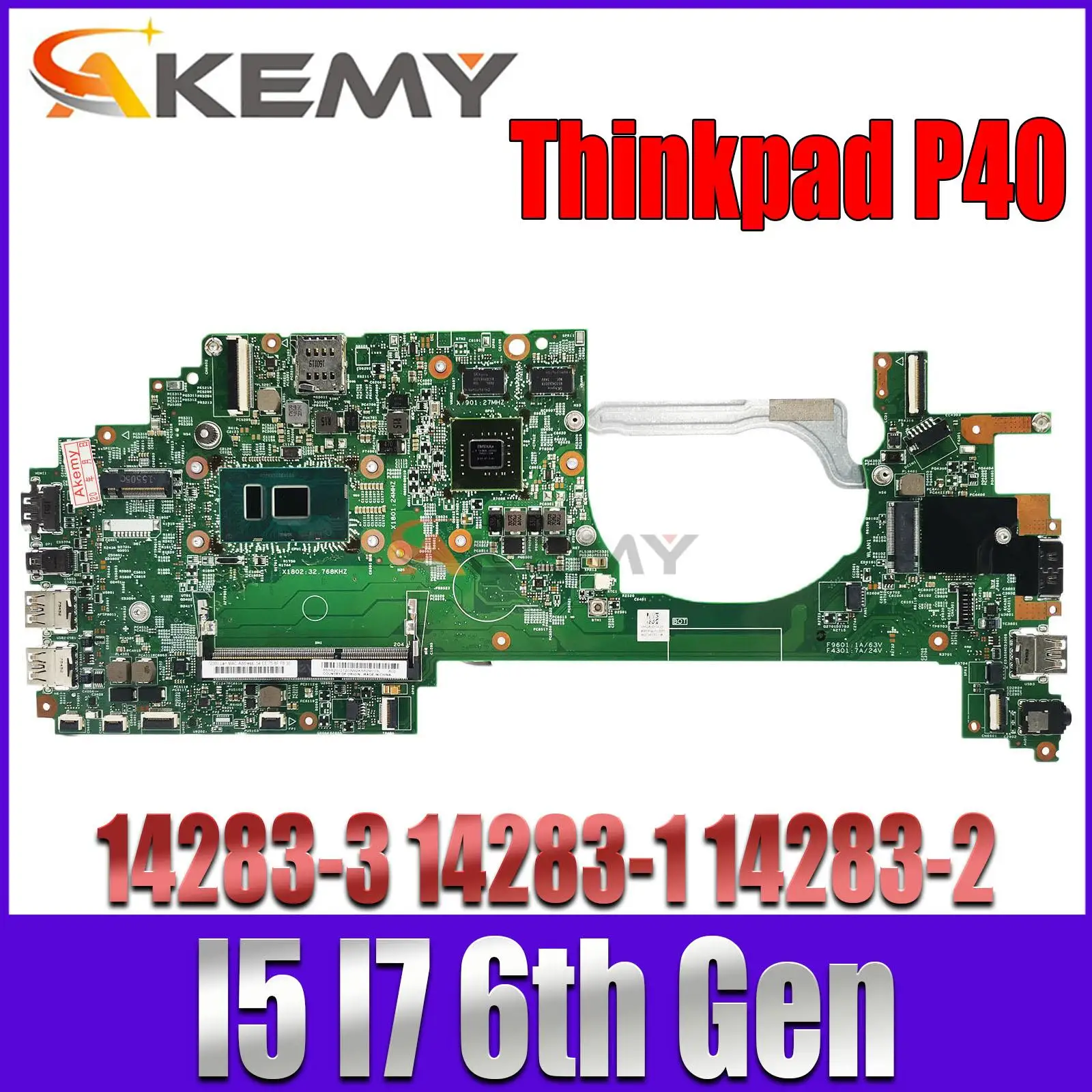 Original for Lenovo Thinkpad P40 Yoga 460 Laptop motherboard With i5 i7 6th cpu GF940M 2GB 14283-3 14283-1 14283-2 100% Tested
Original for Lenovo Thinkpad P40 Yoga 460 Laptop motherboard With i5 i7 6th cpu GF940M 2GB 14283-3 14283-1 14283-2 100% Tested