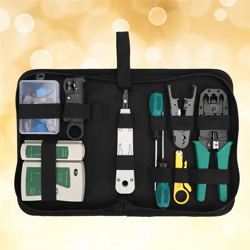 14PCS/Set Network Line Toolkit Manual Network Durable Crimp for Installation Fix Repair
14PCS/Set Network Line Toolkit Manual Network Durable Crimp for Installation Fix Repair