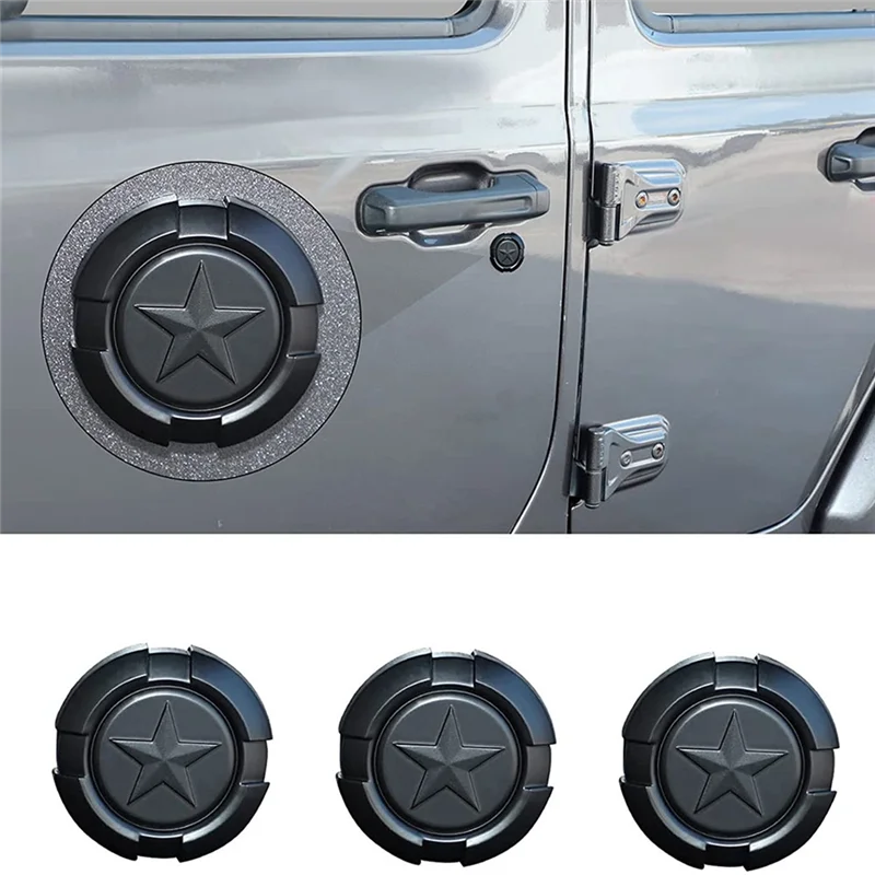 Door Key Jack Trim Cover for 1997-2022 Jeep Wrangler TJ JK JL & Gladiator JT, Matte Black, Pentagram
Door Key Jack Trim Cover for 1997-2022 Jeep Wrangler TJ JK JL & Gladiator JT, Matte Black, Pentagram