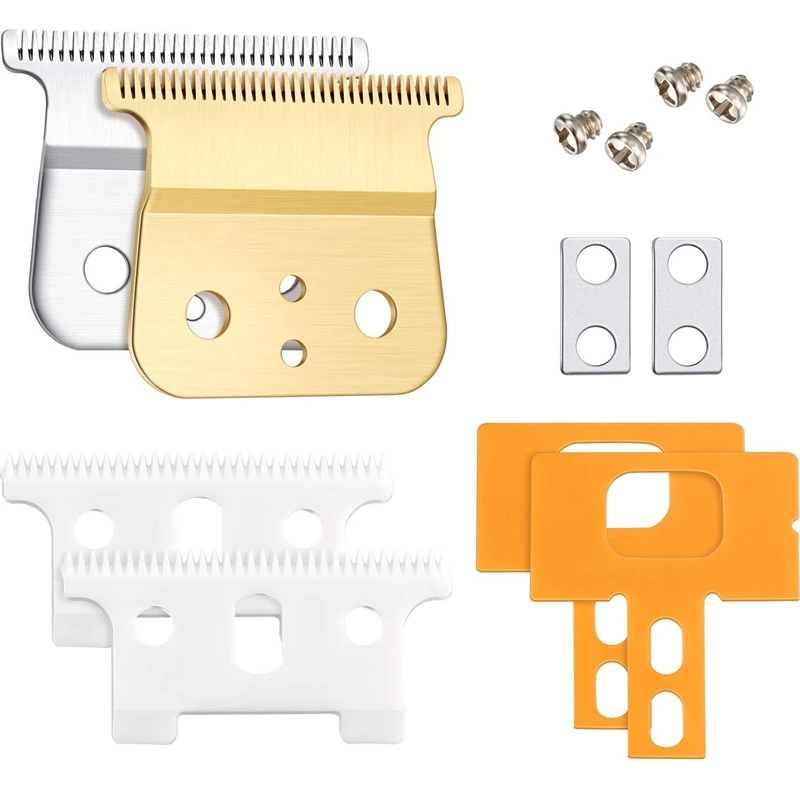 2 Pairs Adjustable Replacement T Blade Outliner Replacement Blade Carbon Steel Blade Trimmer Blade For Andis
2 Pairs Adjustable Replacement T Blade Outliner Replacement Blade Carbon Steel Blade Trimmer Blade For Andis