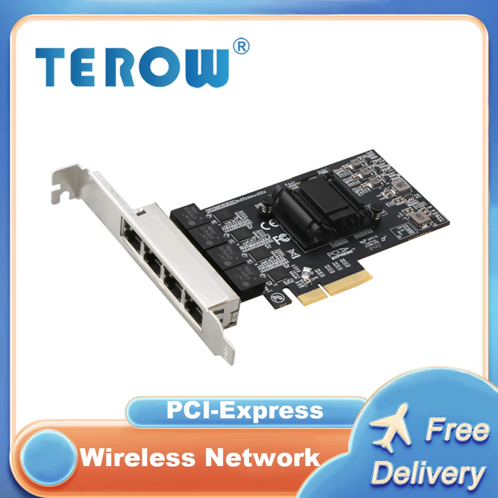 TEROW гигабитный Wifi адаптер настольная PCI Express сетевая карта RTL8125B Ethernet 10/100/1000 м RJ-45 сетевой адаптер сетевой контроллер
TEROW гигабитный Wifi адаптер настольная PCI Express сетевая карта RTL8125B Ethernet 10/100/1000 м RJ-45 сетевой адаптер сетевой контроллер