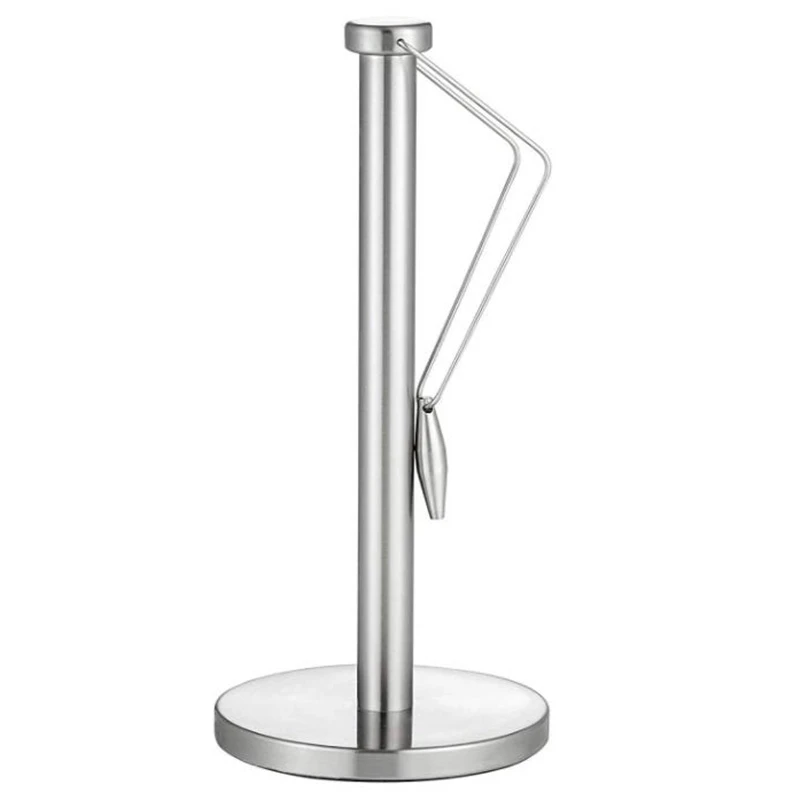 Paper Towel Holder Stand With Base For Kitchen,Stainless Steel Paper Towel Dispenser,Prevent Paper Rolls From Falling
Paper Towel Holder Stand With Base For Kitchen,Stainless Steel Paper Towel Dispenser,Prevent Paper Rolls From Falling