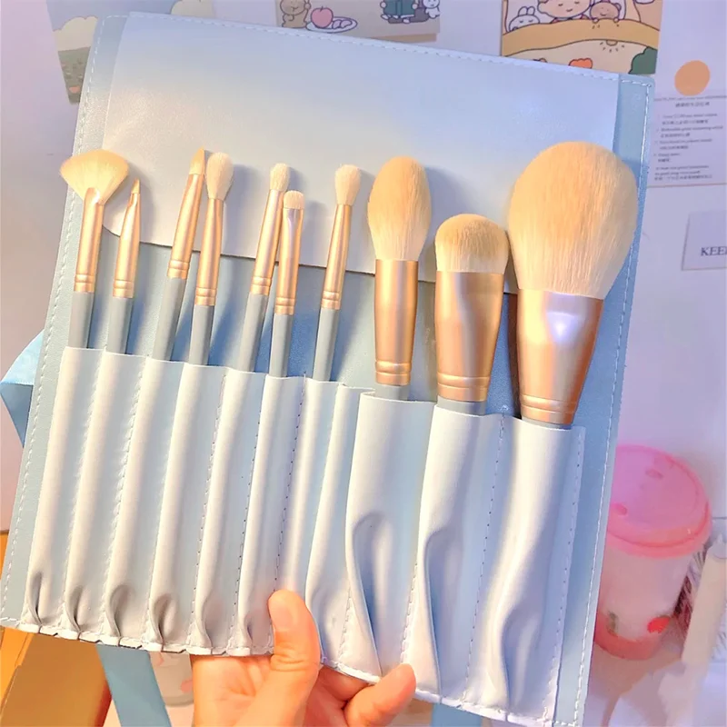 10pcs Soft Fluffy Makeup Brushes Set Eye Shadow Foundation Women Cosmetic Powder Blush Blending Beauty Make Up Beauty Tools
10pcs Soft Fluffy Makeup Brushes Set Eye Shadow Foundation Women Cosmetic Powder Blush Blending Beauty Make Up Beauty Tools