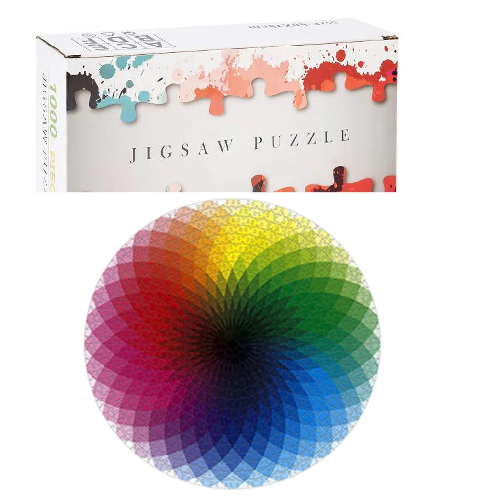 Colorful Toy Holiday Piece Gift Puzzle Pattern 1000 Children Adult Rainbow Education
Colorful Toy Holiday Piece Gift Puzzle Pattern 1000 Children Adult Rainbow Education