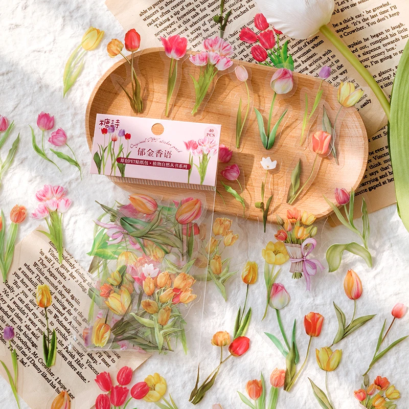 40 pcs/bag Plant Nature Flower Decorative PVC Sticker Scrapbooking diy Label Diary Stationery Album Journal Daisy mushroom Stick
40 pcs/bag Plant Nature Flower Decorative PVC Sticker Scrapbooking diy Label Diary Stationery Album Journal Daisy mushroom Stick