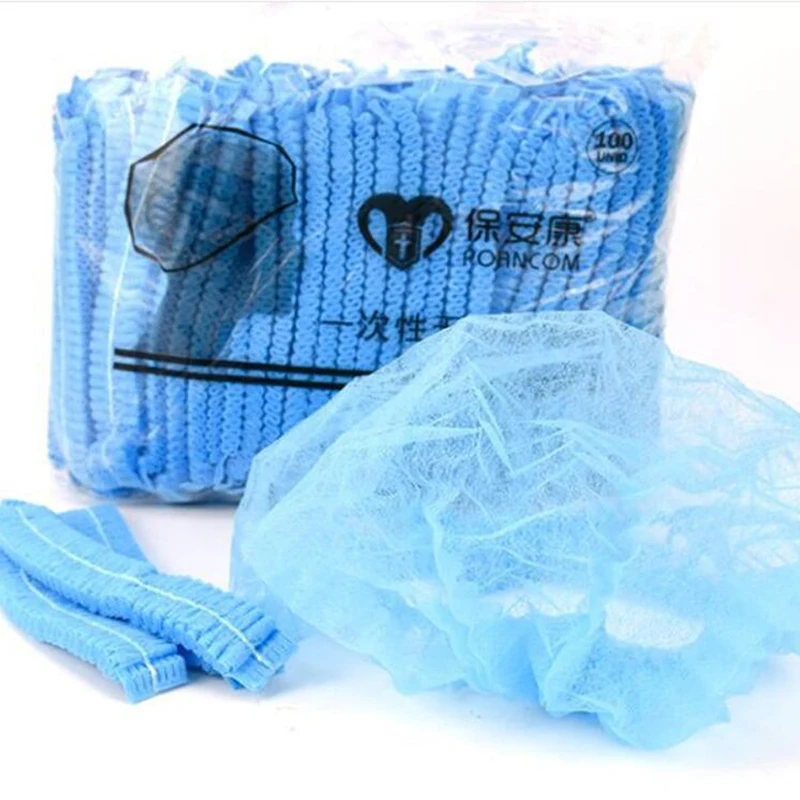 100pcs Disposable Non-Woven Strip Hat Hotel Workshop Dust Cap Blue White Shower Cap for Spa Hair Salon Beauty Accessories
100pcs Disposable Non-Woven Strip Hat Hotel Workshop Dust Cap Blue White Shower Cap for Spa Hair Salon Beauty Accessories