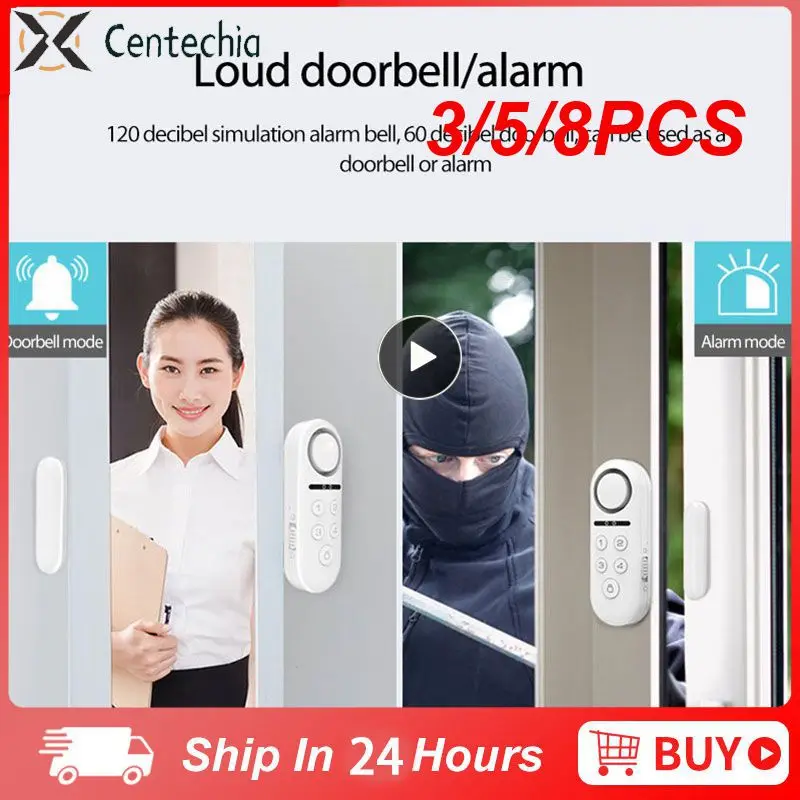 3/5/8PCS Password Disarm Smart Door And Window Alarm Door Magnetic Door Sensor Tuya Wifi Door Window Sensor
3/5/8PCS Password Disarm Smart Door And Window Alarm Door Magnetic Door Sensor Tuya Wifi Door Window Sensor