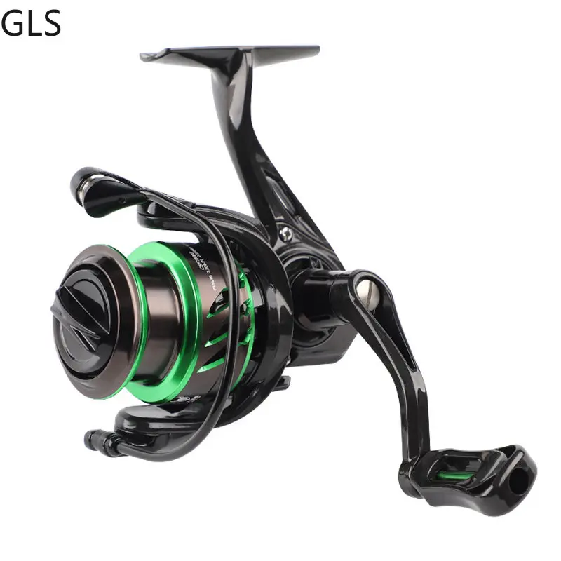 

GLS High Strength Left/Right Interchangeable Spinning Fishing Reel Solid Carbon Fiber Rocker Saltwater Bass Fishing Coil