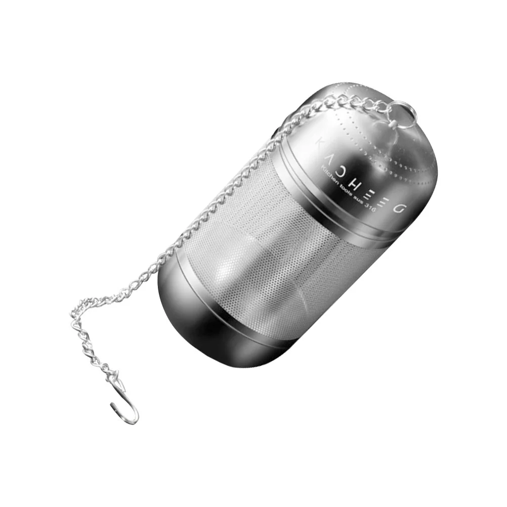 

Stainless Steel Tea Strainer Stew Cage Ball Spice Bag Filter Household Seasoning Useful Mesh