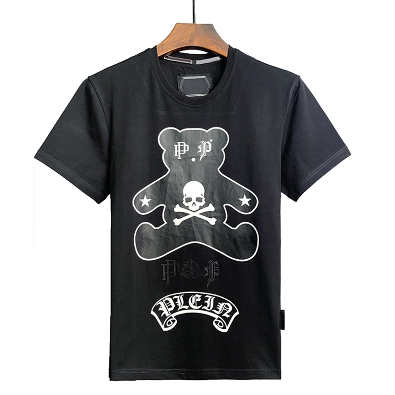 T-SHIRT IN BLACK ROUND NECK SS SKULL AND PLEIN 100% Cotton T-shirts Men Print Tops Comfortable Tees Quality Tshirt
T-SHIRT IN BLACK ROUND NECK SS SKULL AND PLEIN 100% Cotton T-shirts Men Print Tops Comfortable Tees Quality Tshirt
