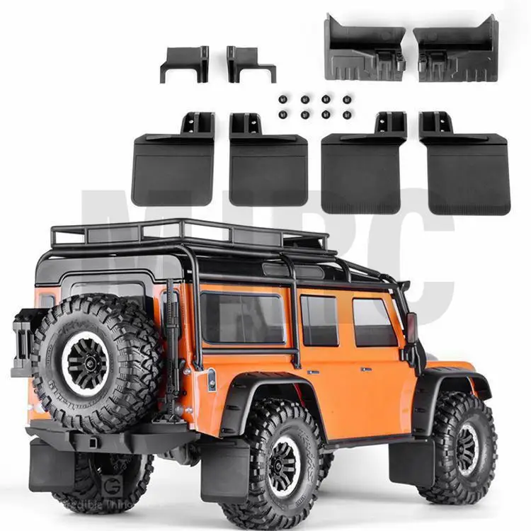 4pcs Rubber Front And Rear Fenders Modified Upgrade Accessories For Trax/as Trx-4 Defender Bronco 1/10 Rc Crawler Car Parts
4pcs Rubber Front And Rear Fenders Modified Upgrade Accessories For Trax/as Trx-4 Defender Bronco 1/10 Rc Crawler Car Parts