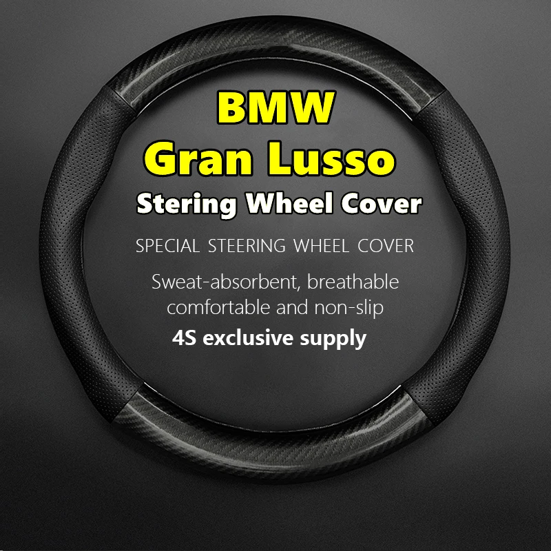 Car PUleather For BMW Gran Lusso Steering Wheel Cover Leather Carbon Fiber 2012 2013 2014
Car PUleather For BMW Gran Lusso Steering Wheel Cover Leather Carbon Fiber 2012 2013 2014