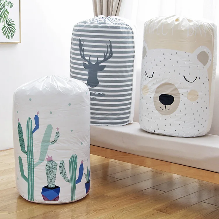 Laundry Basket Storage Bag Waterproof PEVA Moisture Proof Dust Quilt Sorting Bag Clothes Luggage Bag Toy Organizer
Laundry Basket Storage Bag Waterproof PEVA Moisture Proof Dust Quilt Sorting Bag Clothes Luggage Bag Toy Organizer