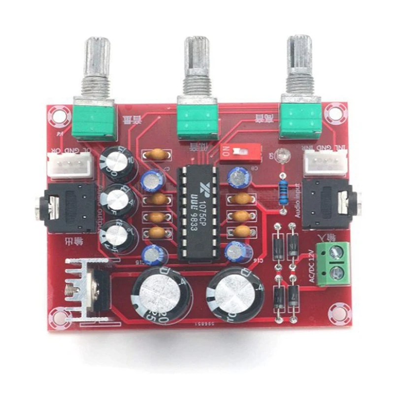 XR1075 Tone Board BBE Digital Audio Amplifier Front-End Processor To Beautify Actuator Plate Processor Front Stage Tuner
XR1075 Tone Board BBE Digital Audio Amplifier Front-End Processor To Beautify Actuator Plate Processor Front Stage Tuner