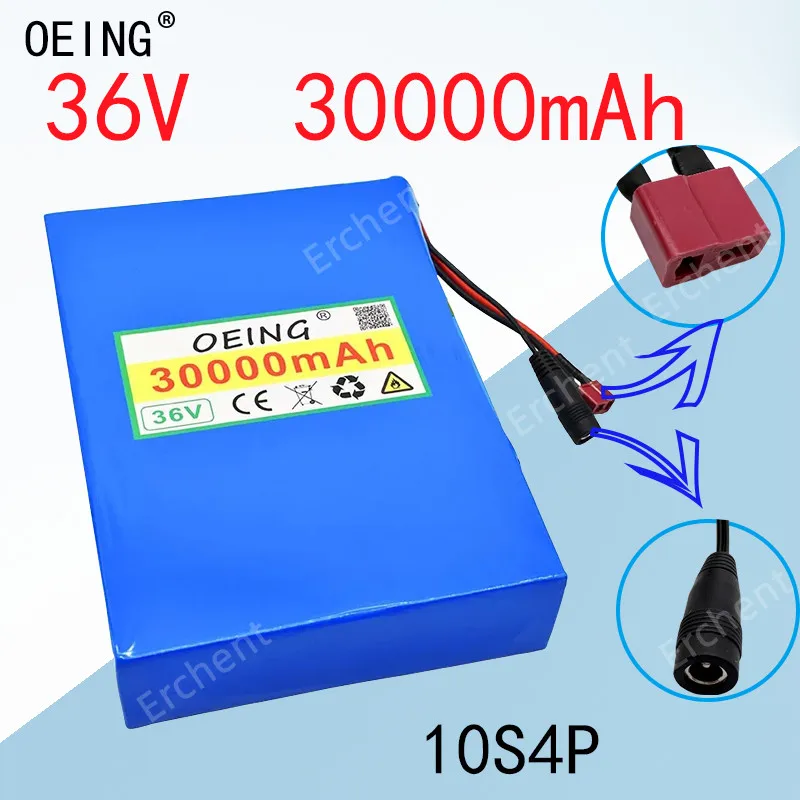 new 36V battery 10S4P 30000mah 18650 Li-ion battery pack for eBike electric bikes and motorcycles
new 36V battery 10S4P 30000mah 18650 Li-ion battery pack for eBike electric bikes and motorcycles